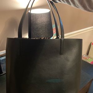 Kate spade black tote (reservable tote)